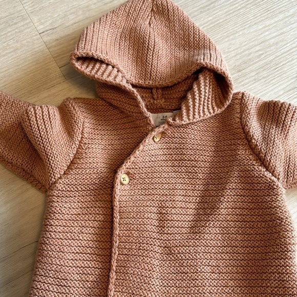Zara Baby knit hoodie size 3-6months - Picture 3 of 3